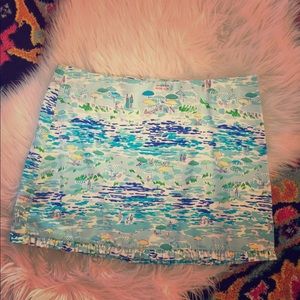 Lilly Pulitzer - EUC - Blue Size 8 Skirt